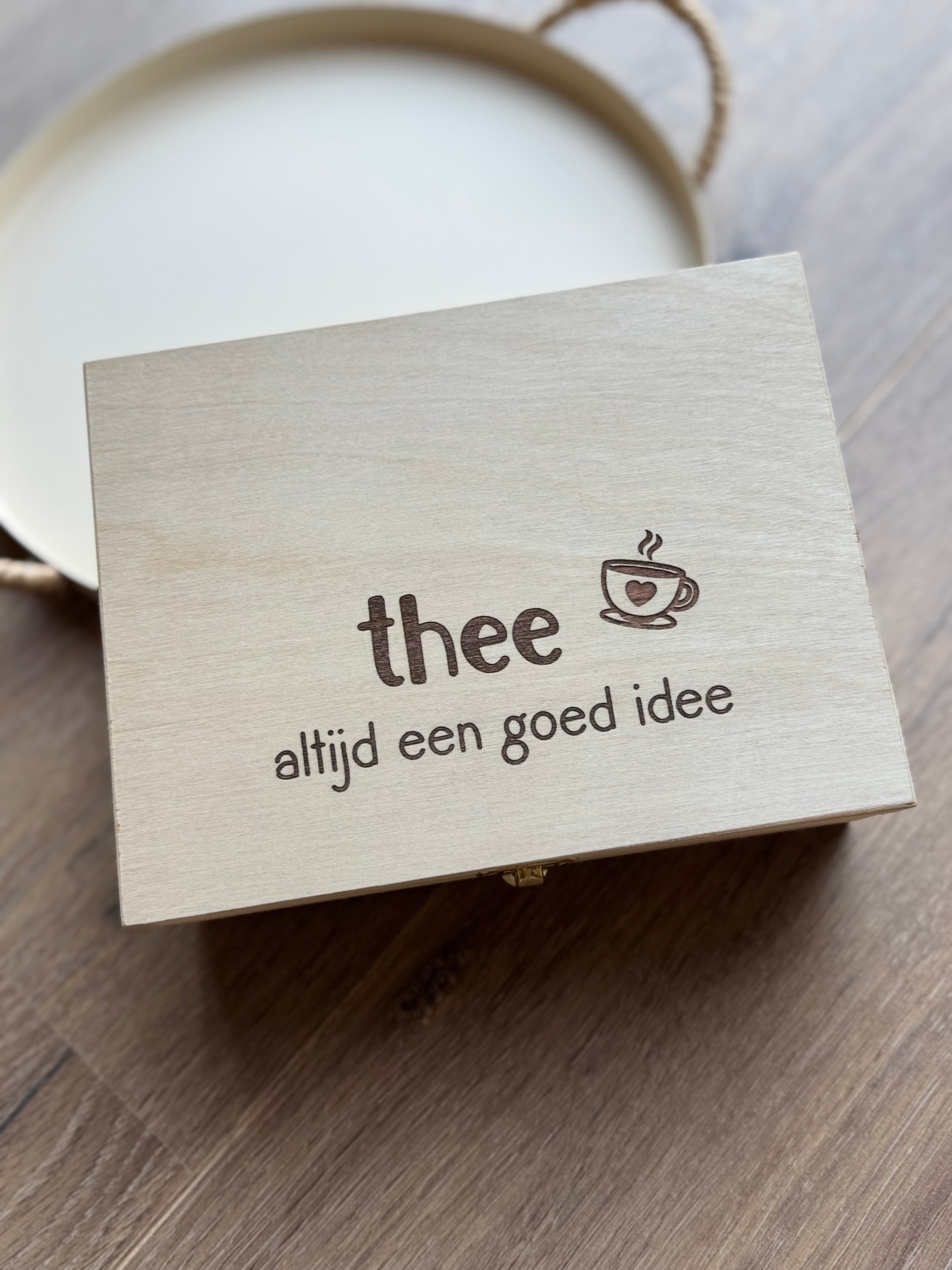 Theebox ‘altijd een goed idee’
