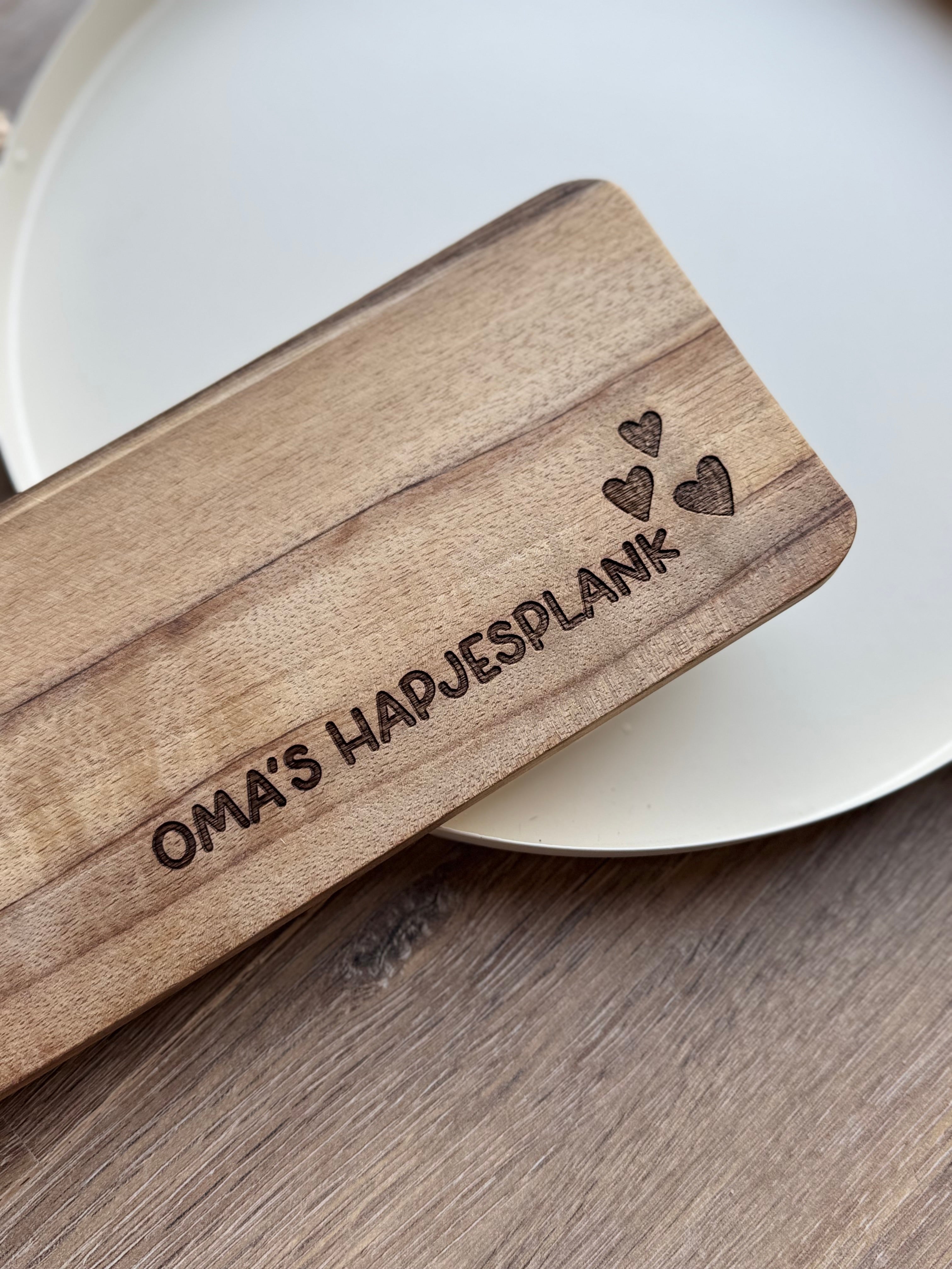 Borrelplankje 'oma's hapjesplank'