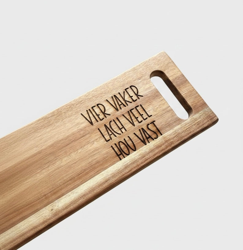 Borrelplank ‘vier vaker’