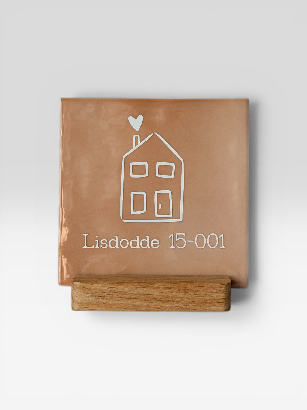 Tegeltje gepersonaliseerd 'huisje’