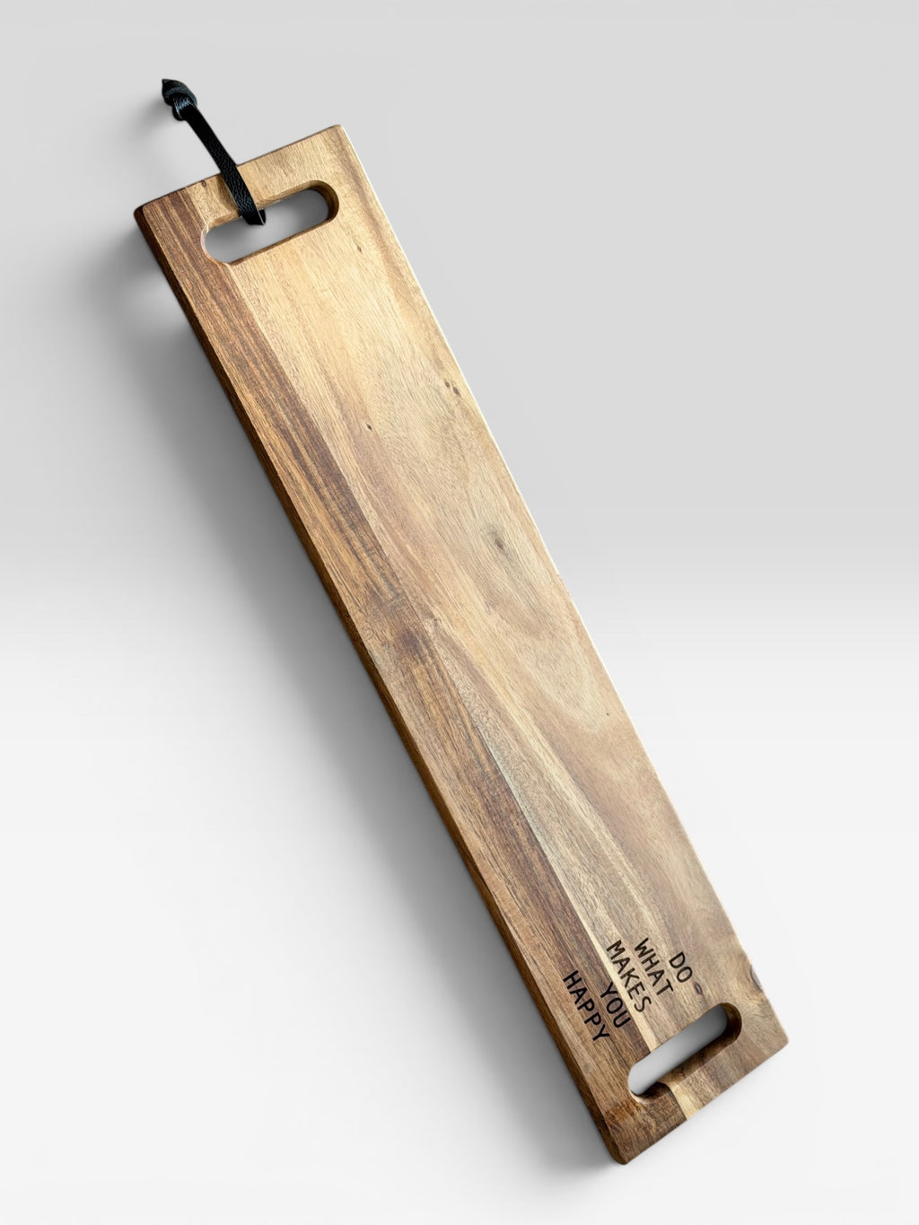 Borrelplank ‘do what makes you happy’