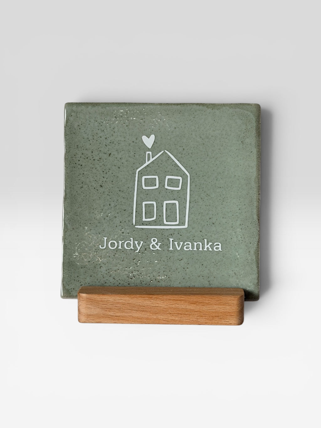 Tegeltje gepersonaliseerd 'huisje’