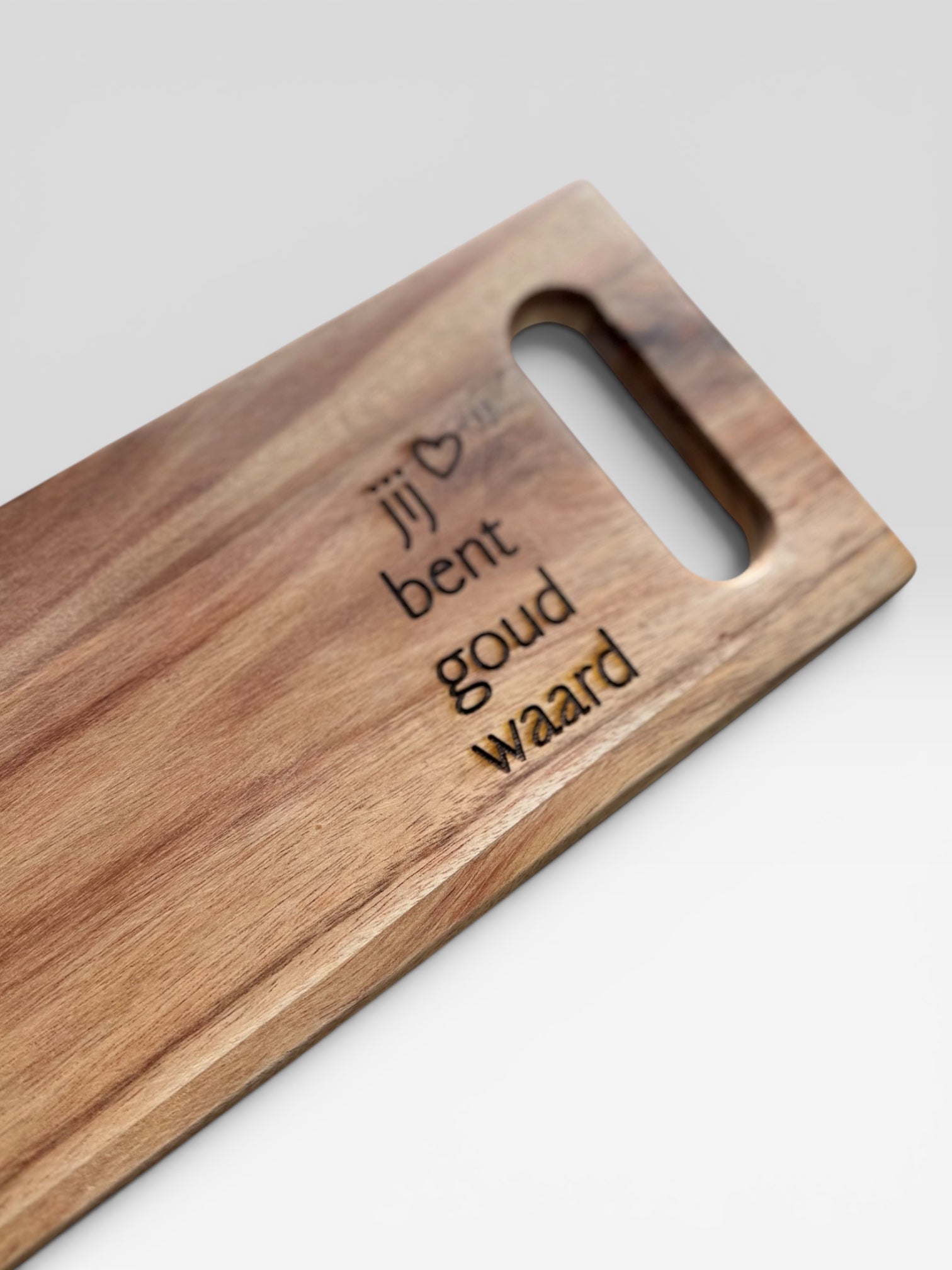 Borrelplank 'jij bent goud waard’