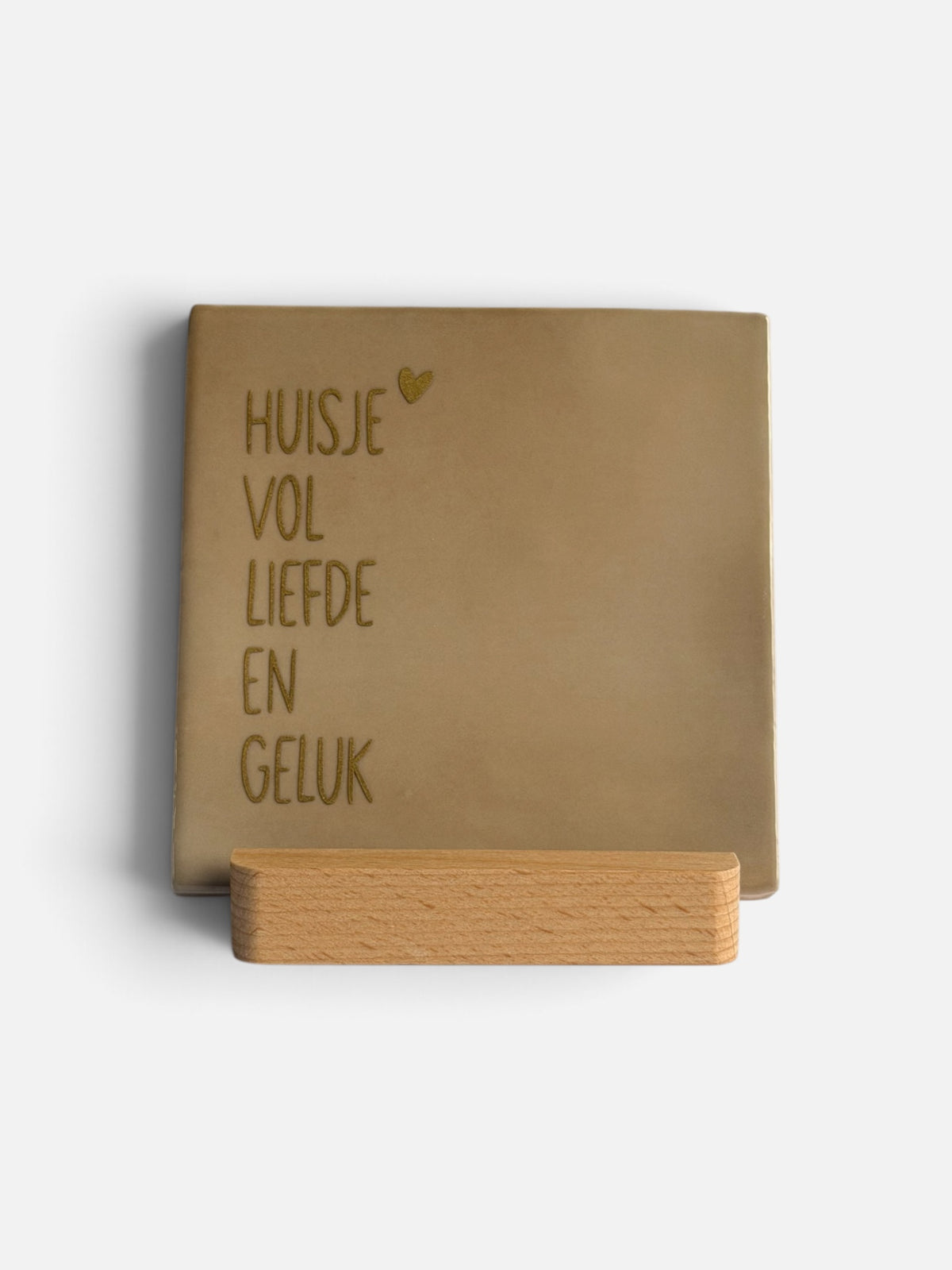 Present with Love, Tegeltje 'huisje vol liefde en geluk’