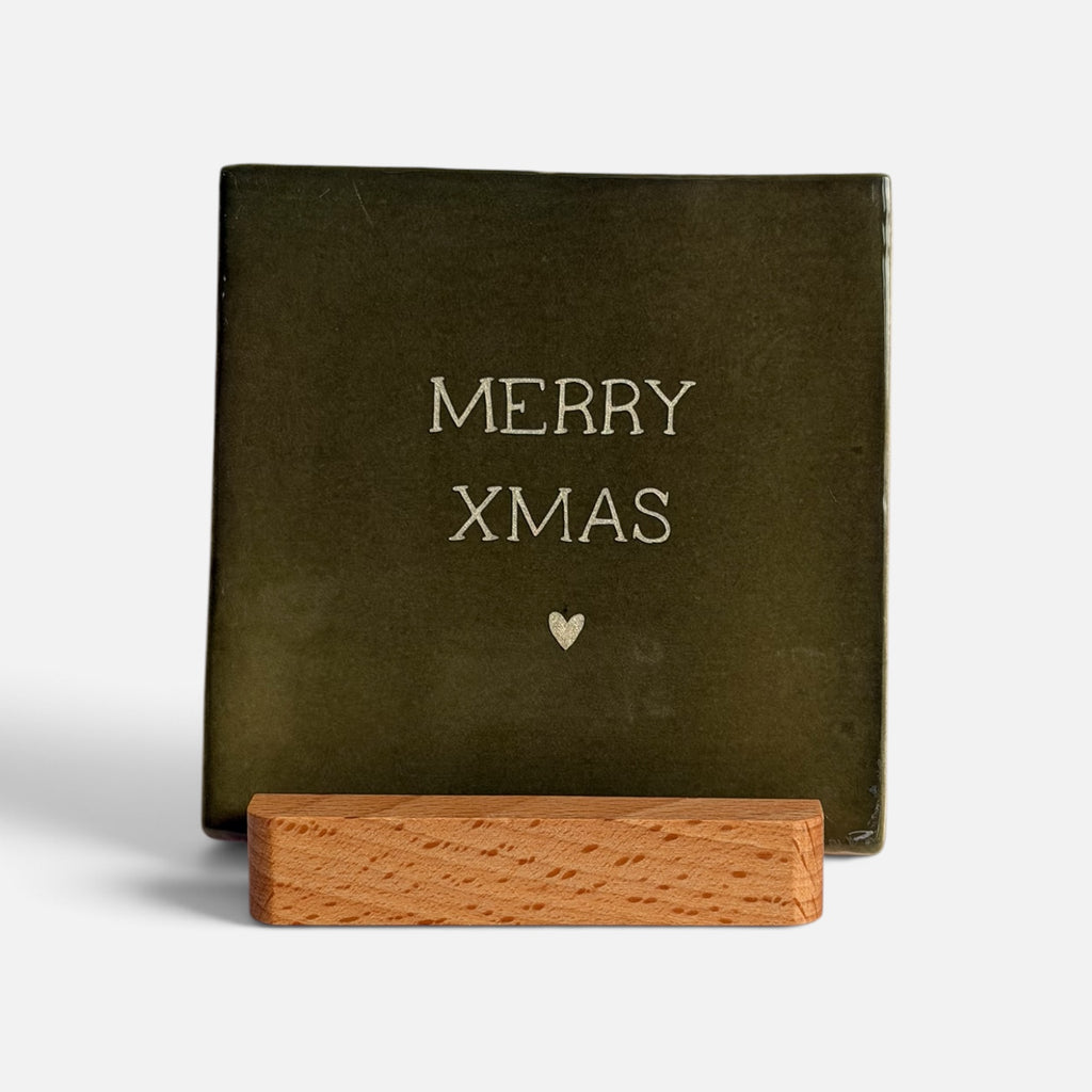 Tegeltje 'merry xmas’
