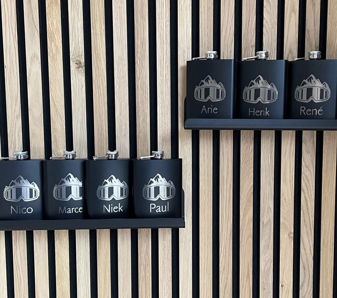 Heupfles gepersonaliseerd