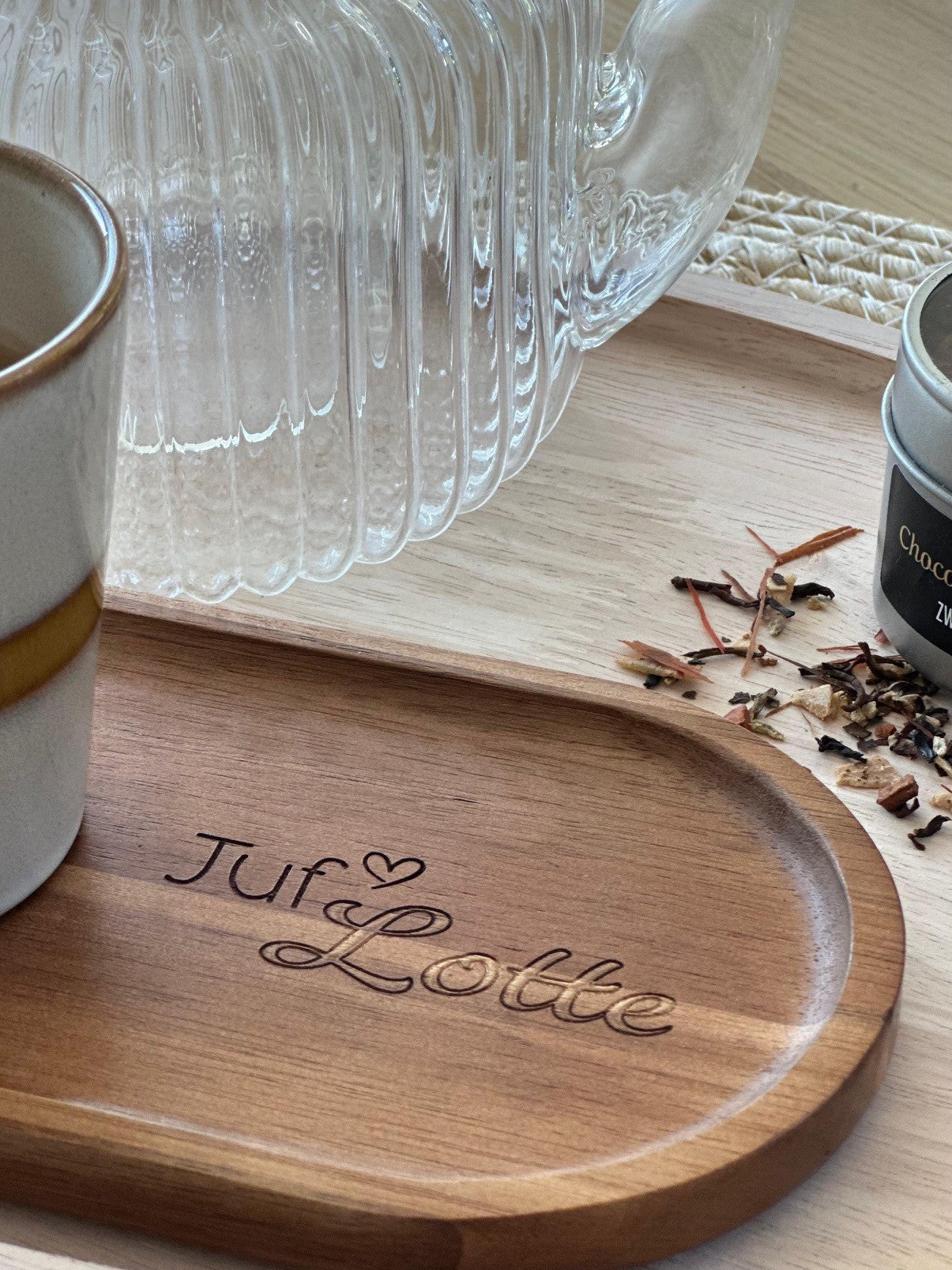 Koffie plateau 'juf'