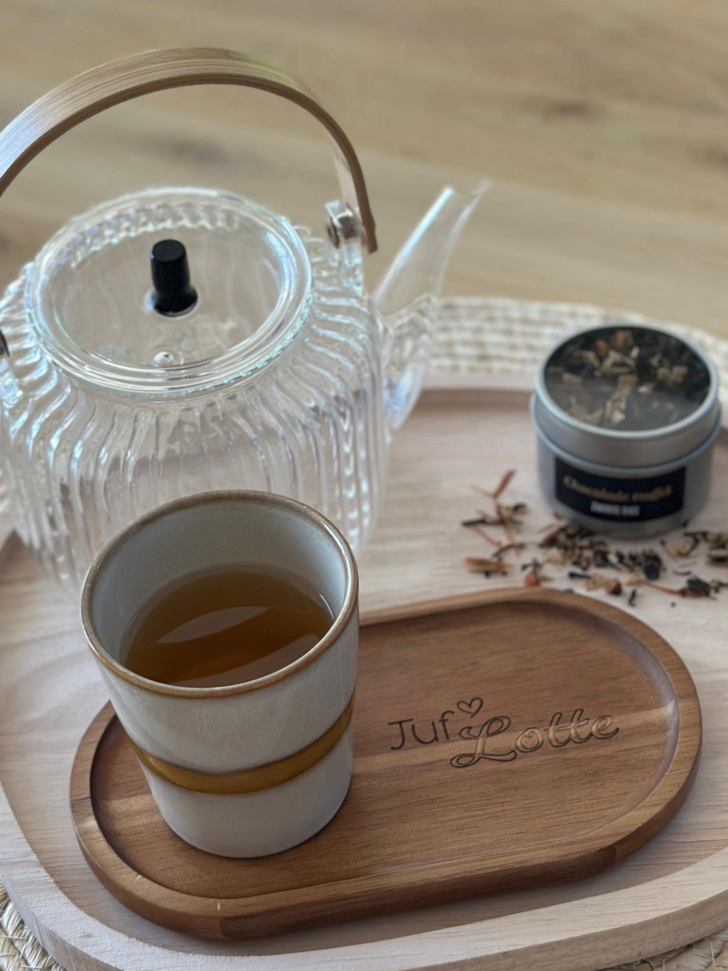 Koffie plateau 'juf'